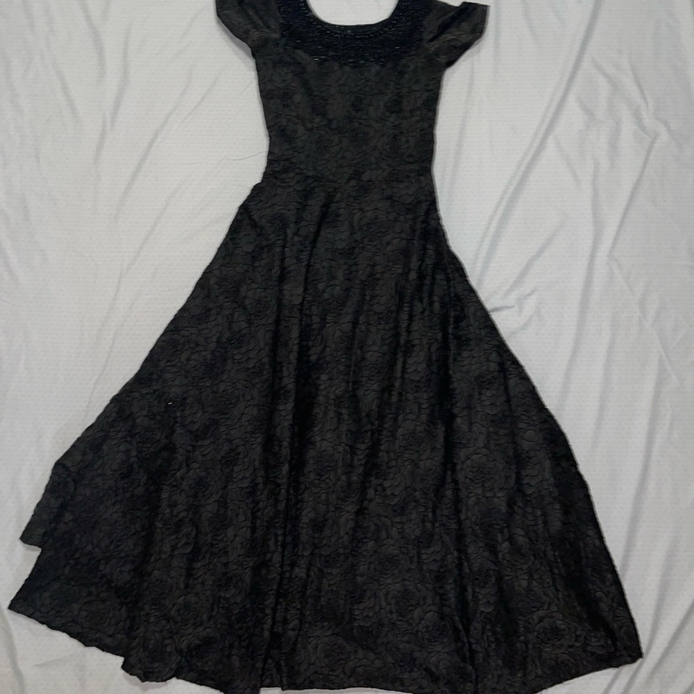 Black beautiful party gown